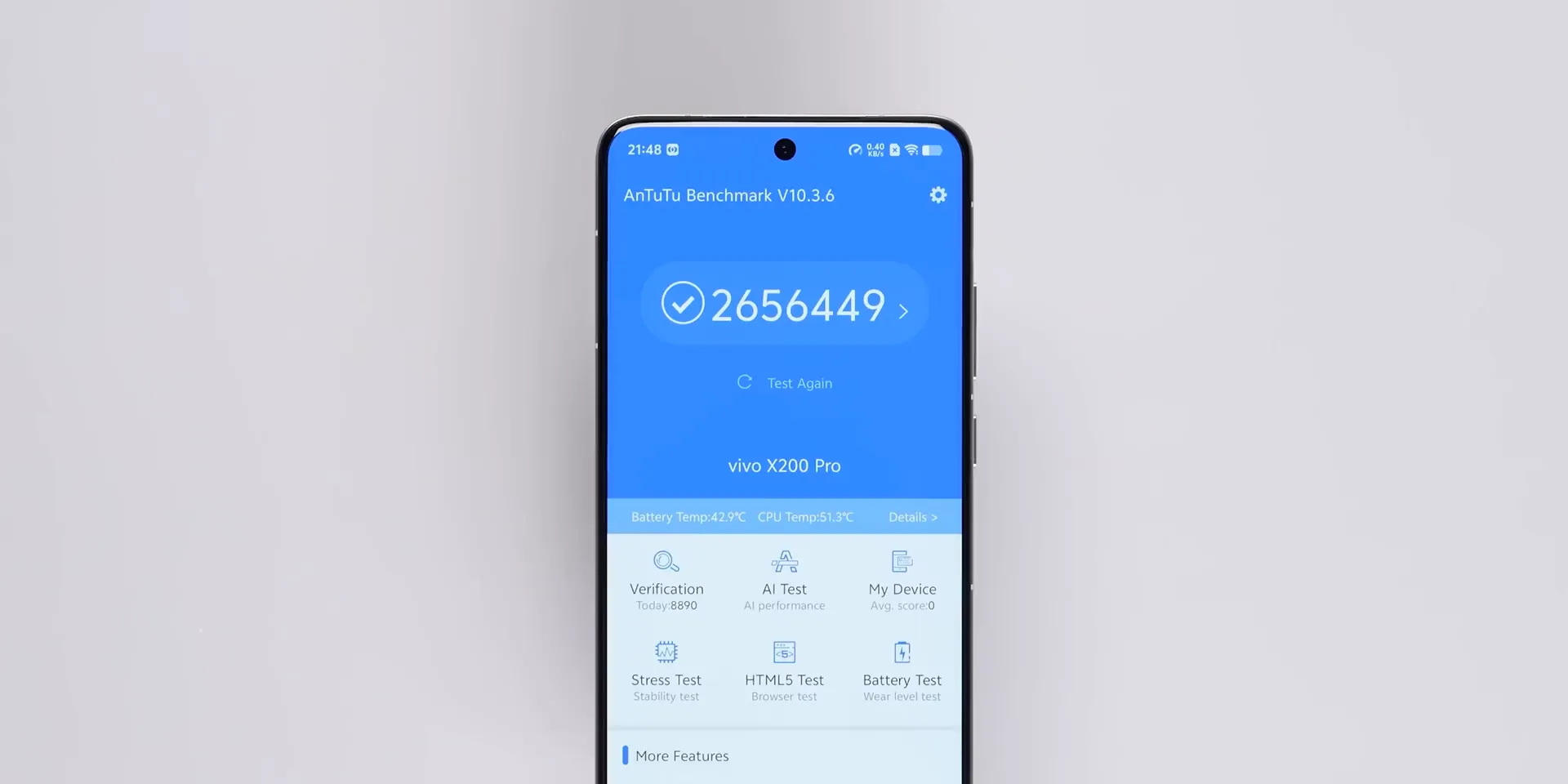 vivo X200 Pro स्पेसिफिकेशंस