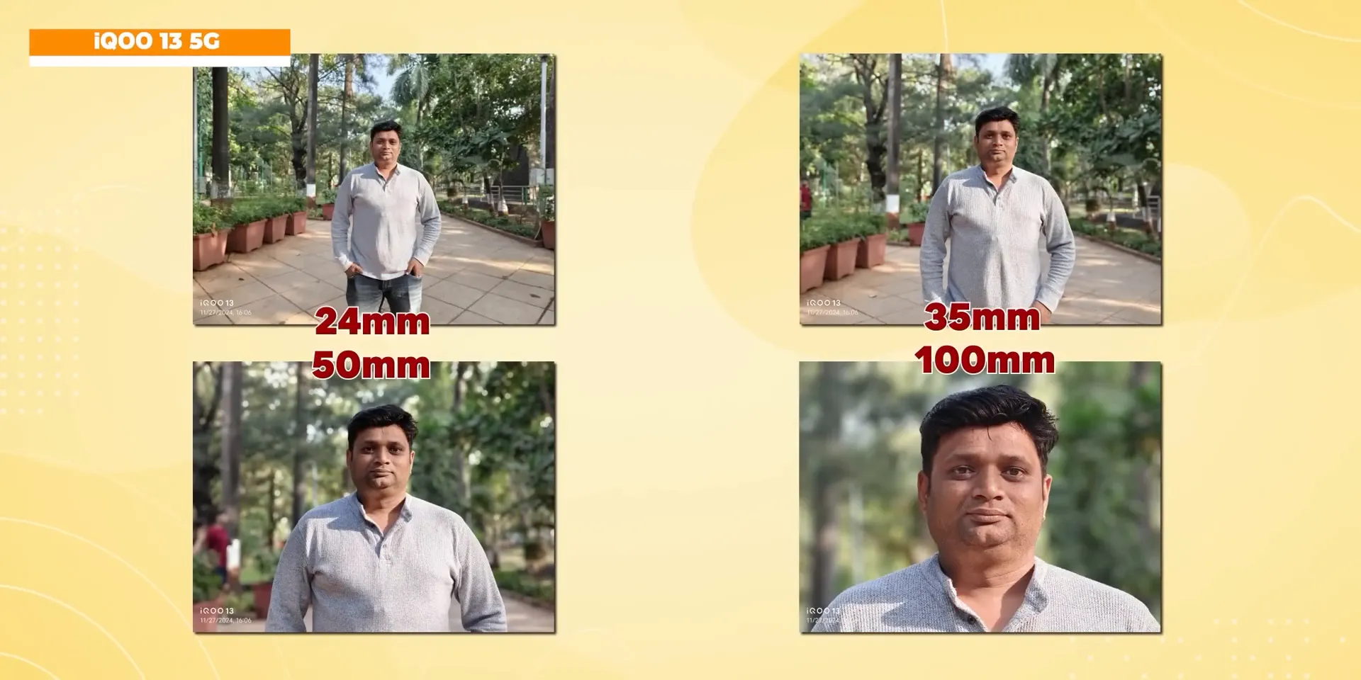 zoom capabilities of realme GT 7 Pro and iQOO 13