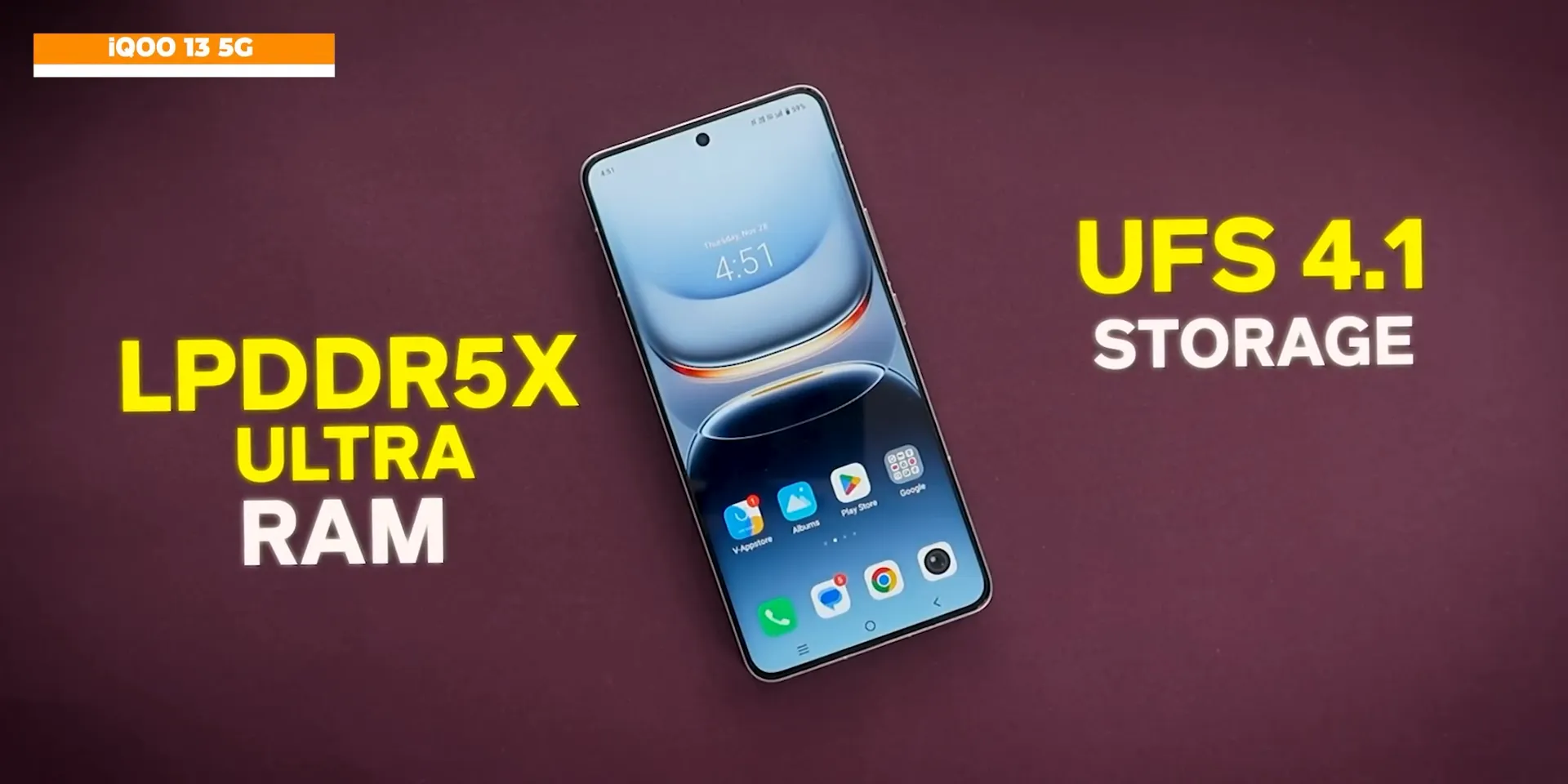 realme GT 7 Pro vs iQOO 13 RAM and storage comparison