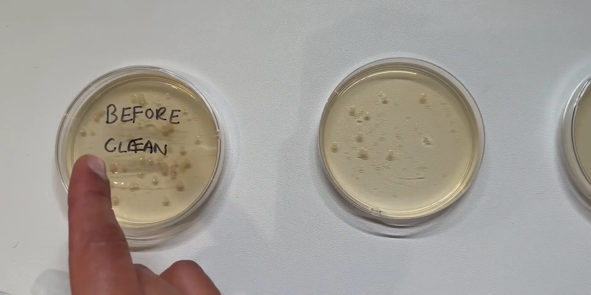 फोन क्लीनिंग स्टेशन के परिणाम