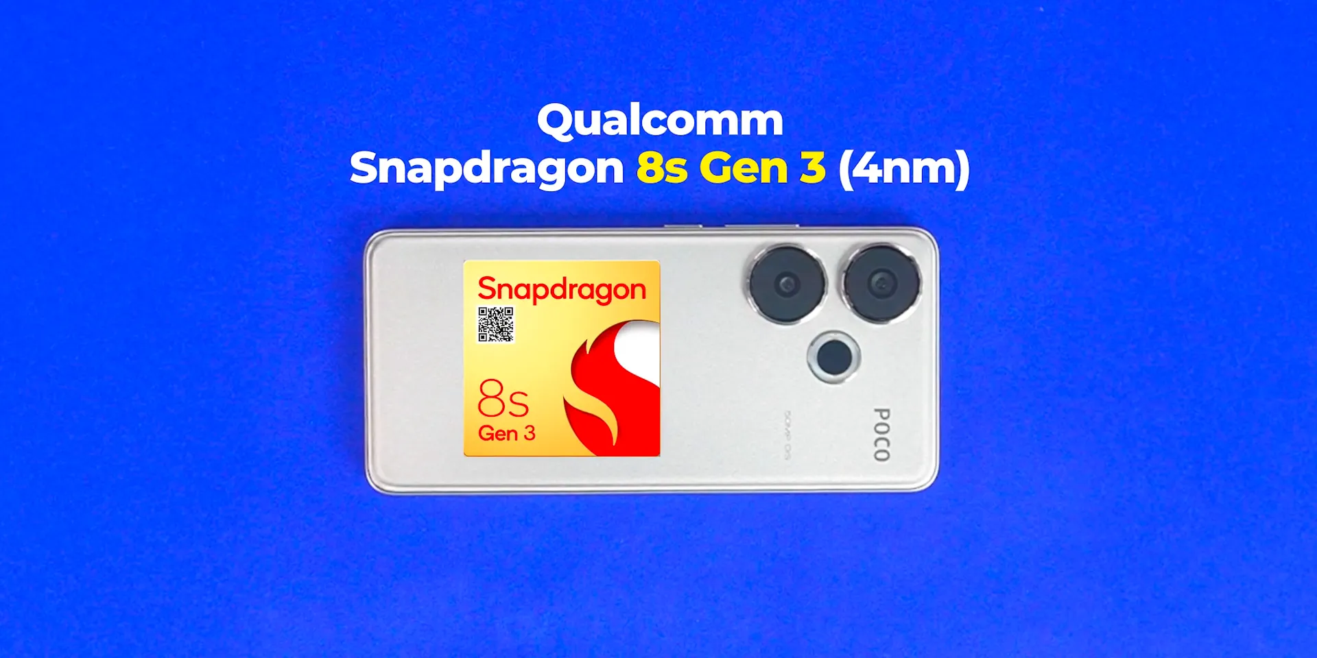 Poco F6 5G smartphone with Snapdragon 8s Gen 3 processor