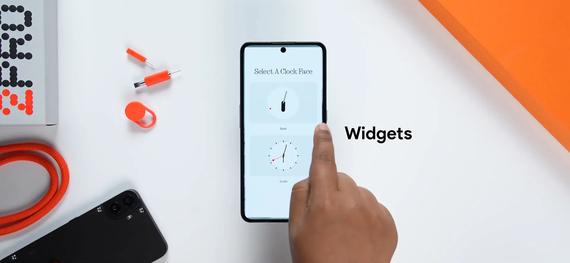 Nothing OS का यूजर इंटरफेस