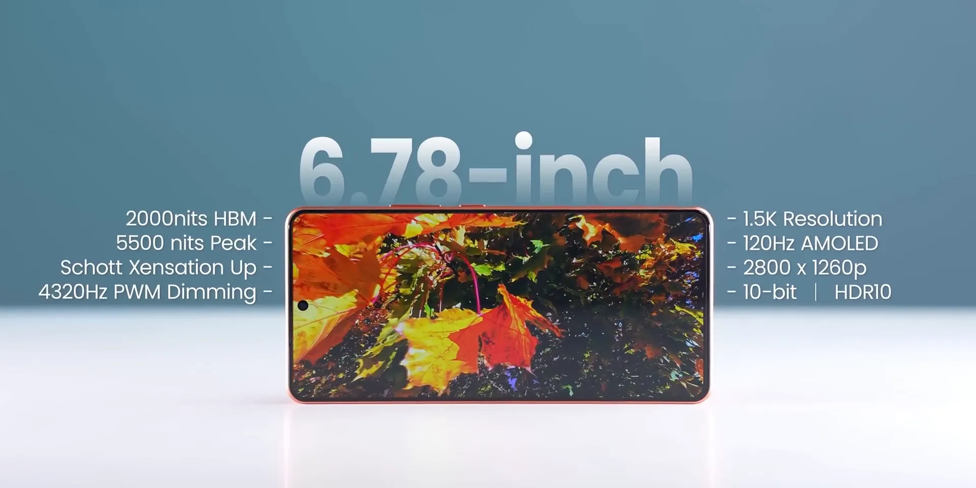 iQOO Neo 10 display showing vibrant colors and smooth refresh rate