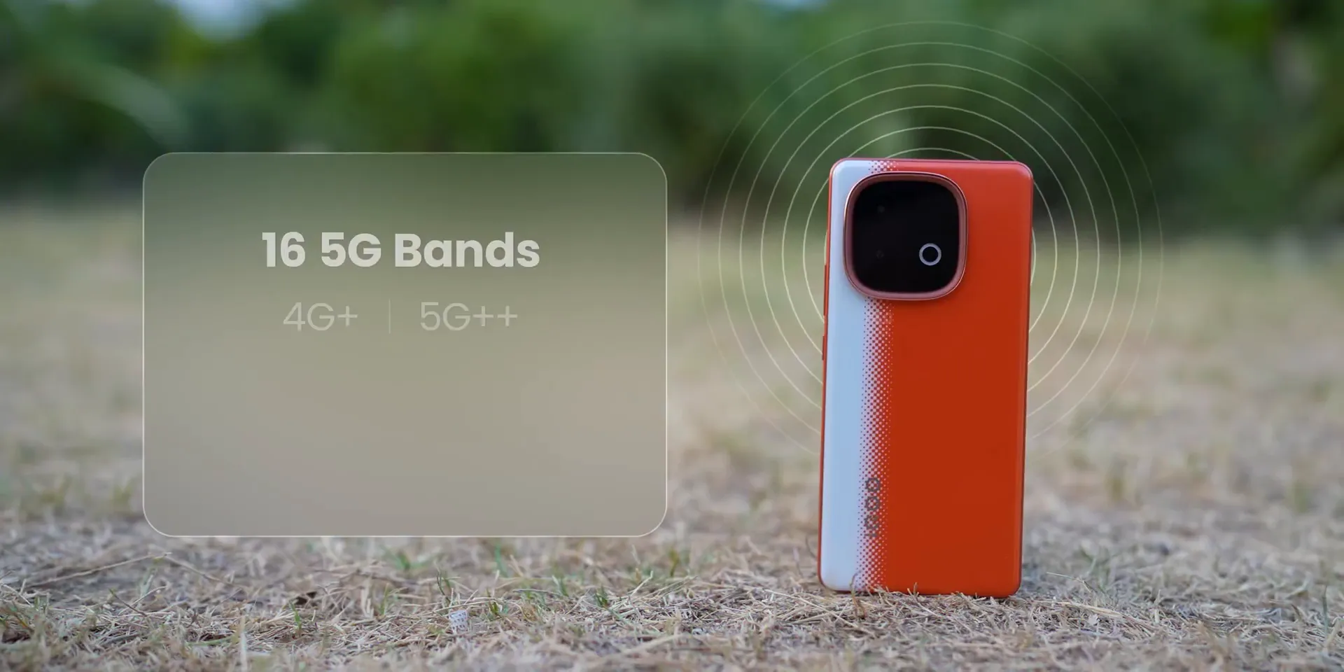 iQOO Neo 10 side view showing slim design and color pattern