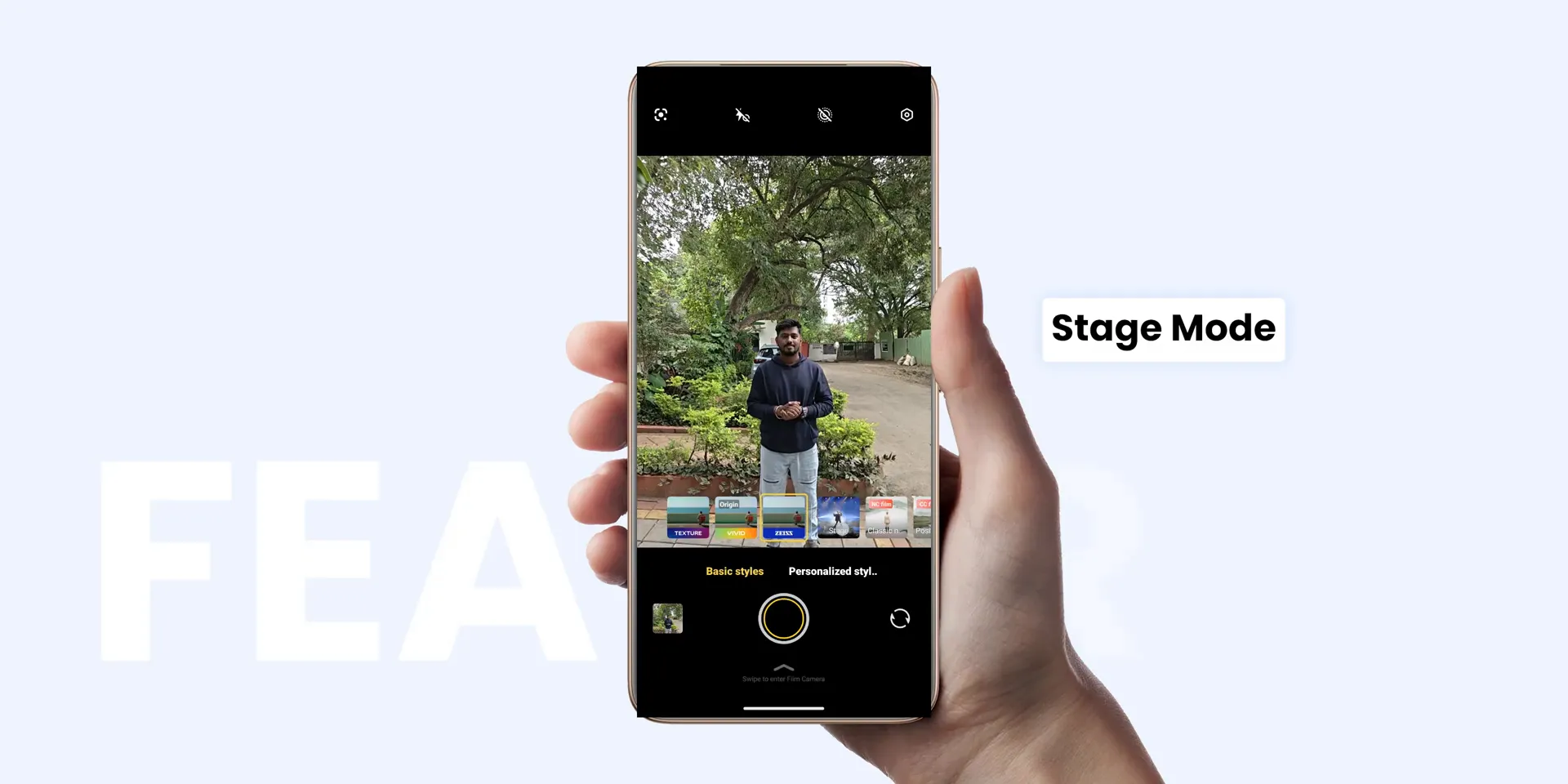 माइक्रो मूवी और फोटोग्राफी मोड्स