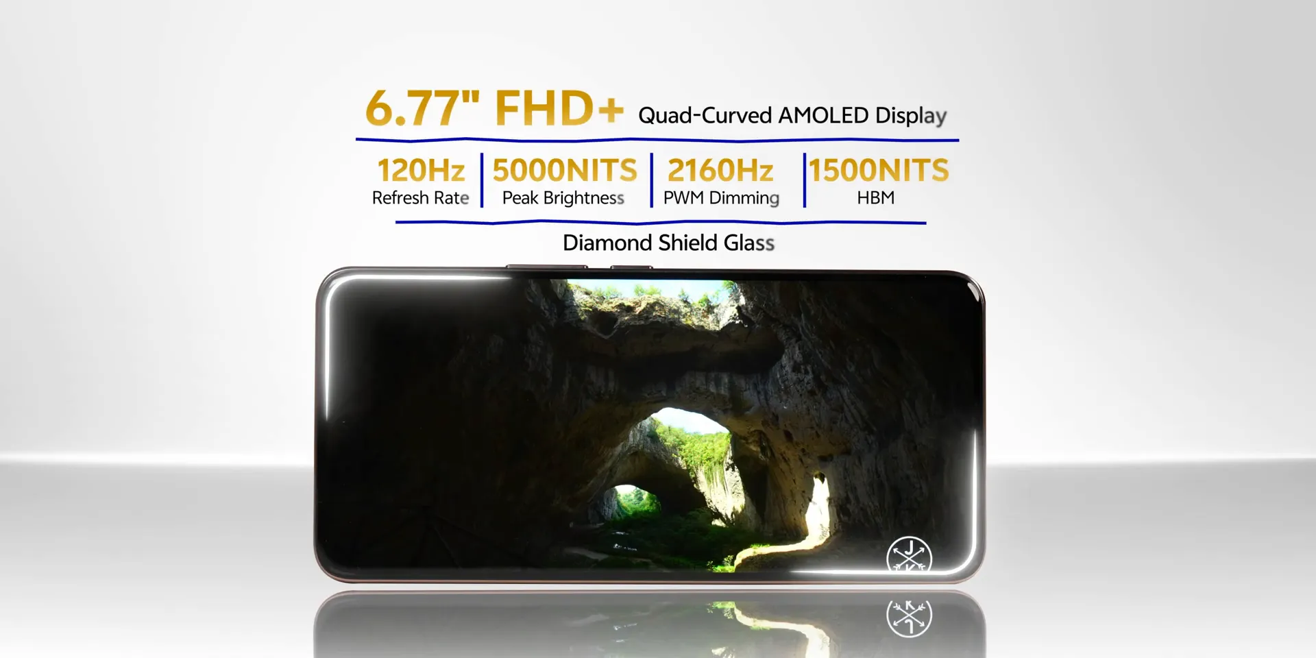 6.77 इंच डिस्प्ले का पहला नज़ारा